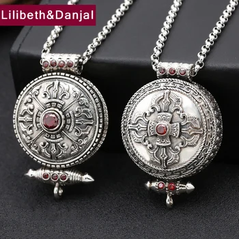 New Buddha Men Pendant 925 Sterling silver Ethnic Instruments Ga black box Ruby Necklace Pendant Gift Fine Jewelry P8
New Buddha Men Pendant 925 Sterling silver Ethnic Instruments Ga black box Ruby Necklace Pendant Gift Fine Jewelry P8