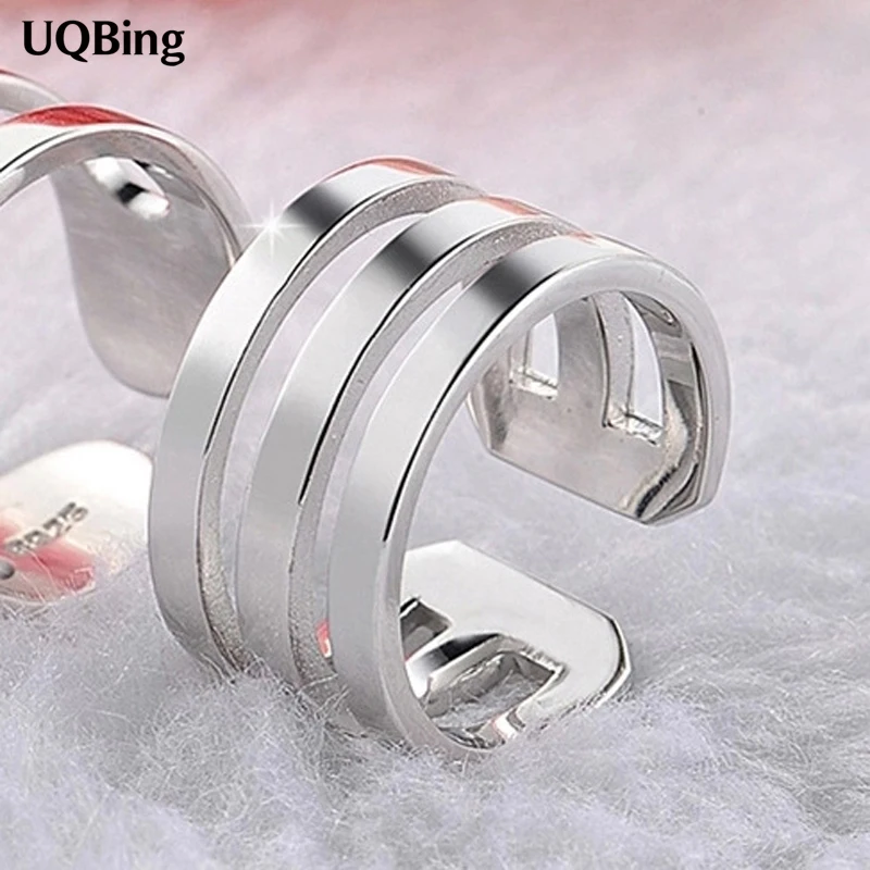 Drop Shipping Hot Unique Ring Sterling 925 Silver Rings Open Rings For Girl Women Gift Jewelry Tell 2 or 3
Drop Shipping Hot Unique Ring Sterling 925 Silver Rings Open Rings For Girl Women Gift Jewelry Tell 2 or 3