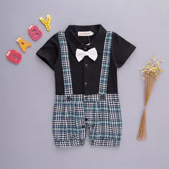 Newborn Baby Boy Gentleman Romper for 1 Year Birthday and Party Clothing Cotton Summer Short Jumpsuit Outerwear Infant Clothes
Newborn Baby Boy Gentleman Romper for 1 Year Birthday and Party Clothing Cotton Summer Short Jumpsuit Outerwear Infant Clothes