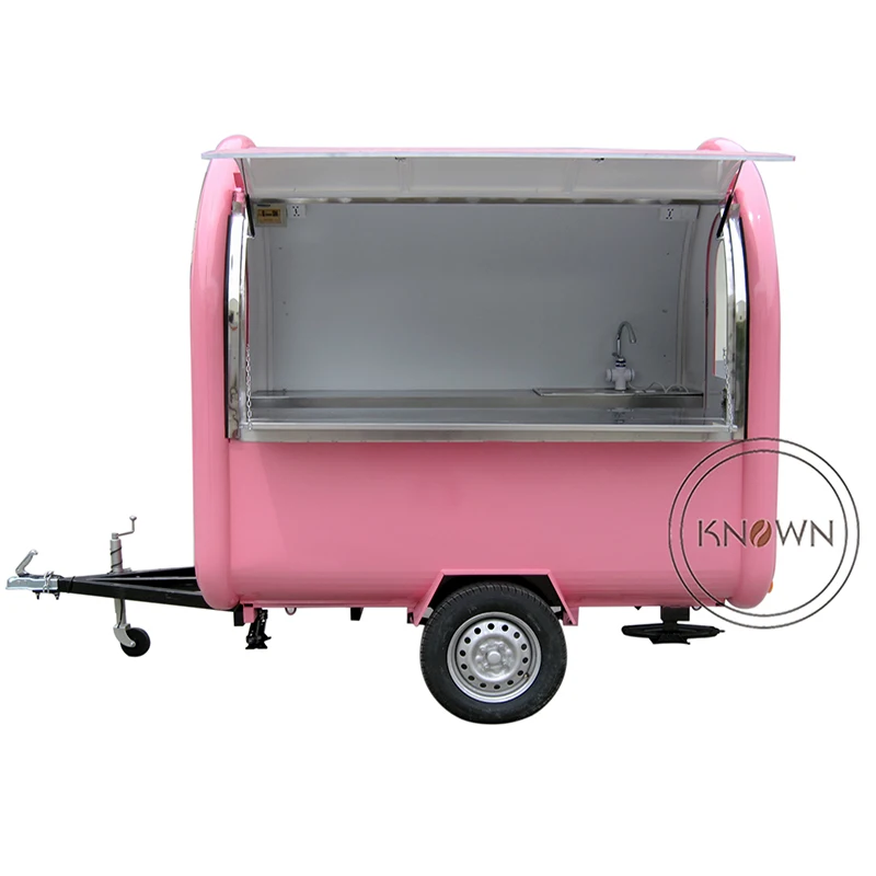 Free hotdog grill 2.2m long mobile food truck cart trailer for sale | Бытовая техника