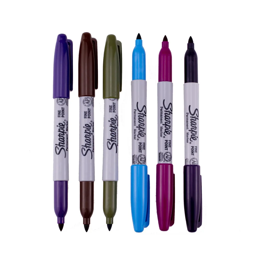6pcs/Set American sanford sharpie permanent markers Sharpie Fine Point colour marker pen Art Supplies
6pcs/Set American sanford sharpie permanent markers Sharpie Fine Point colour marker pen Art Supplies