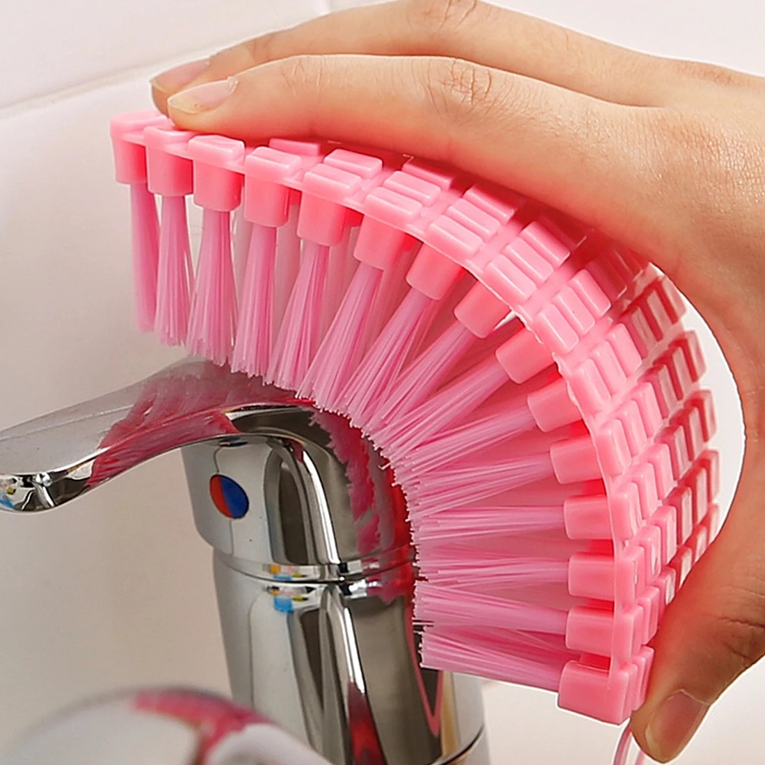 Flexible 360 Degree Cleaning Brush Corner Cleaning Brush Kitchen Sink Brush Bathroom Toilet Portable Home Hook Designed
Flexible 360 Degree Cleaning Brush Corner Cleaning Brush Kitchen Sink Brush Bathroom Toilet Portable Home Hook Designed
