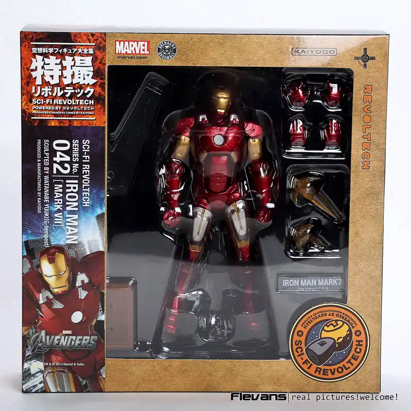 kaiyodo revoltech iron man