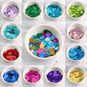 200Pcs Paillettes 10mm Laser Flat Round Sequins With 1 Side Hole DIY Sequin For Wedding Decoration Jewelry Clothing Accessories
200Pcs Paillettes 10mm Laser Flat Round Sequins With 1 Side Hole DIY Sequin For Wedding Decoration Jewelry Clothing Accessories