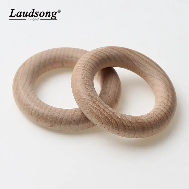 40mm/55mm Beech Wooden Rings Beads Wooden Baby Teethers Chew Accessories For Baby Pacifier Chain Making
40mm/55mm Beech Wooden Rings Beads Wooden Baby Teethers Chew Accessories For Baby Pacifier Chain Making