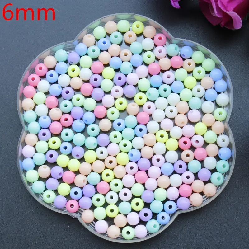 420PCs Candy Color Acrylic Round Ball Spacer Beads For Jewelry Making 6mm Dia. DIY Jewelry Accessories For Handicrafts
420PCs Candy Color Acrylic Round Ball Spacer Beads For Jewelry Making 6mm Dia. DIY Jewelry Accessories For Handicrafts