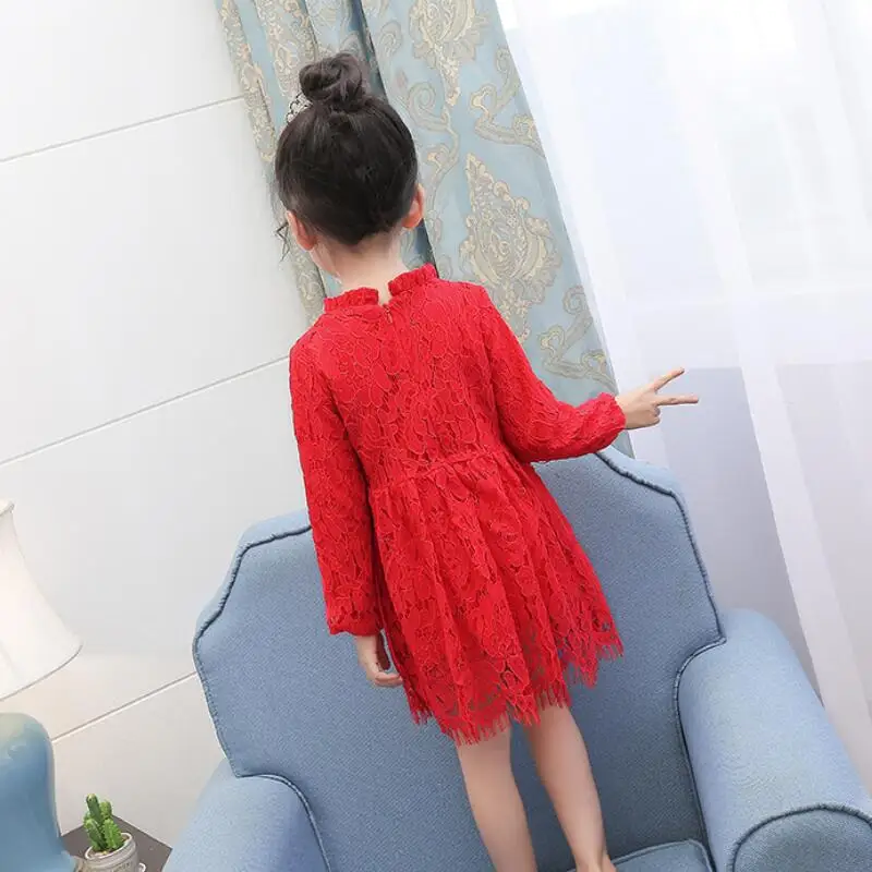 kids red dress