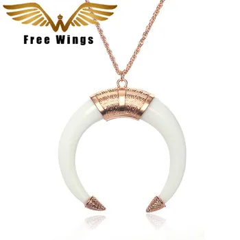 New Fashion Wholesale National Restoring Ancient Ways Is Ivory Crescent Statement Choker Necklaces Women Jewelry YX004 ABC
New Fashion Wholesale National Restoring Ancient Ways Is Ivory Crescent Statement Choker Necklaces Women Jewelry YX004 ABC