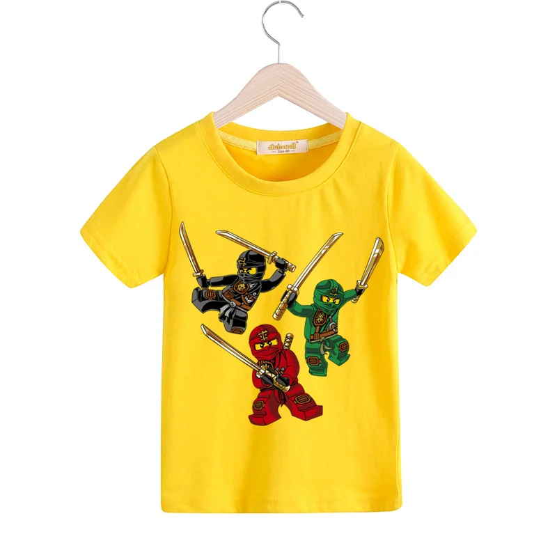 Kids Ninjago Summer T-shirts Costume Children Tshirts Clothing Boys Casual White Tee Top Girls Short Sleeve T Shirts 2019 TX158 (2)