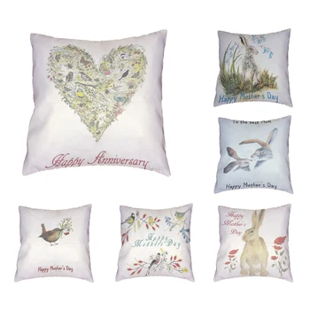 Hot Sale Classic Style Bird Member Series Polyester Peach Skin Pillowcase Rabbit Recliner Sofa Home Decoration Cushion Cover
Hot Sale Classic Style Bird Member Series Polyester Peach Skin Pillowcase Rabbit Recliner Sofa Home Decoration Cushion Cover