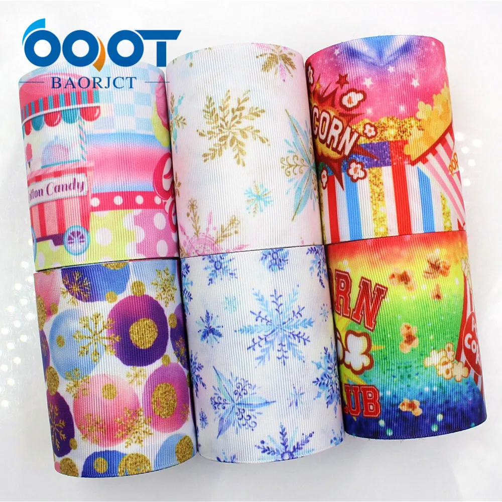 OOOT BAORJCT G-18620-554,10 yards,75 mm Cartoon snowflake Printed grosgrain ribbons,DIY handmade Hair accessories gift wrap
OOOT BAORJCT G-18620-554,10 yards,75 mm Cartoon snowflake Printed grosgrain ribbons,DIY handmade Hair accessories gift wrap