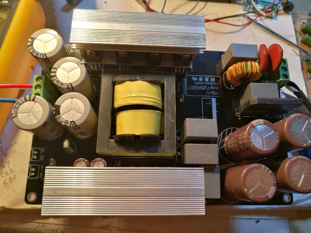 Assembled 1000W +-80V LLC Soft Switching Power Supply / high quality HIFI amp PSU board DIY
Assembled 1000W +-80V LLC Soft Switching Power Supply / high quality HIFI amp PSU board DIY