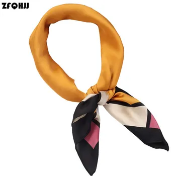 ZFQHJJ Fashion Silk Square Scarf For Ladies 70x70cm Square Scarves Women Wraps Bandana Satin Chiffon Printed Shawl Hijab Stoles
ZFQHJJ Fashion Silk Square Scarf For Ladies 70x70cm Square Scarves Women Wraps Bandana Satin Chiffon Printed Shawl Hijab Stoles
