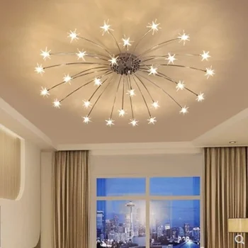 Norbic creative chrome iron flower G4 LED bulb chandeliers lamp home deco living room clear glass star chanderlier lighting
Norbic creative chrome iron flower G4 LED bulb chandeliers lamp home deco living room clear glass star chanderlier lighting