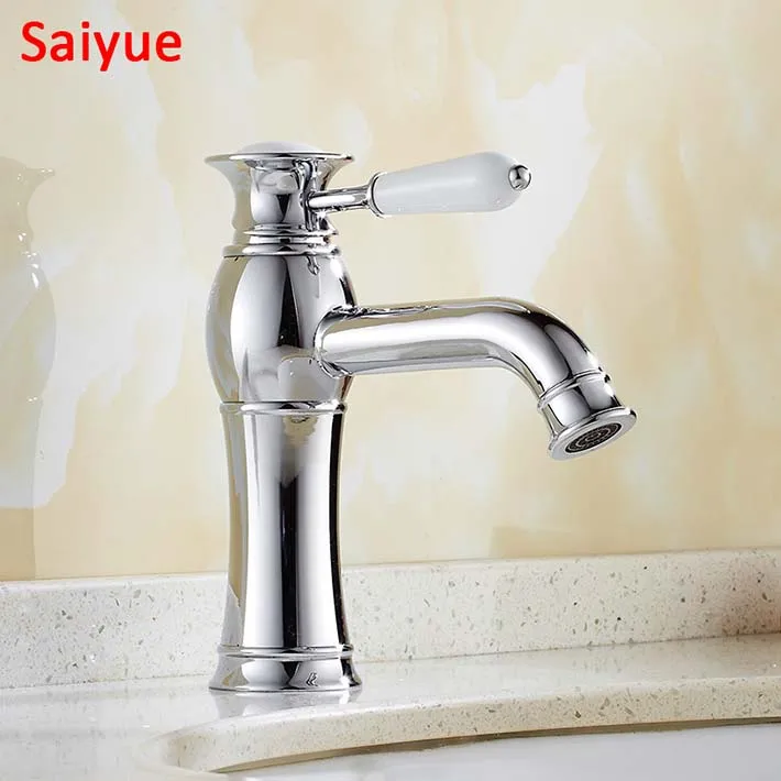 New High Quality Deck Mounted White Single Handle Bathroom Sink Faucet Copper Basin Mixer, Chrome Finish Hot and cold Water tap
New High Quality Deck Mounted White Single Handle Bathroom Sink Faucet Copper Basin Mixer, Chrome Finish Hot and cold Water tap