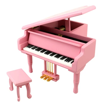 Sinzyo Wooden Grand Phantom Piano Shaped Music Box With Small Stool Creative birthday Gift For Christmas/Valentine's day
Sinzyo Wooden Grand Phantom Piano Shaped Music Box With Small Stool Creative birthday Gift For Christmas/Valentine's day