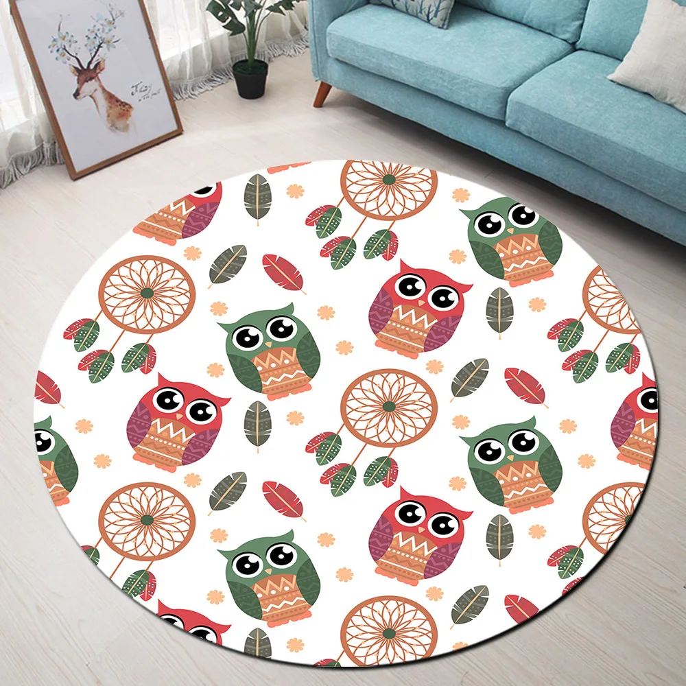 Owls And Dream Catcher Round Memory Foam Area Rug And Carpet for Kids Baby Home Living Room Large Bedroom Cushion Bathroom Mat
Owls And Dream Catcher Round Memory Foam Area Rug And Carpet for Kids Baby Home Living Room Large Bedroom Cushion Bathroom Mat