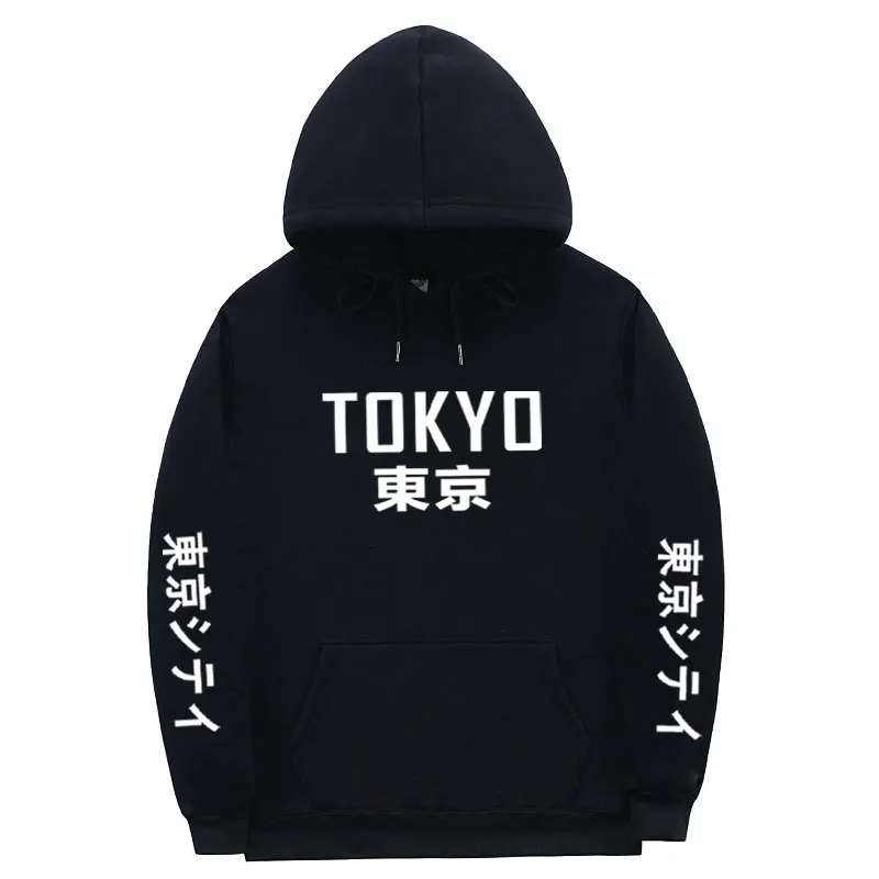 Elastic cuff Tokyo Hoodies Streetwear Japanese style Hoodie Sweatshirt Men Women Fashion Autumn winter Hip Hop hoodie pullover 
Elastic cuff Tokyo Hoodies Streetwear Japanese style Hoodie Sweatshirt Men Women Fashion Autumn winter Hip Hop hoodie pullover