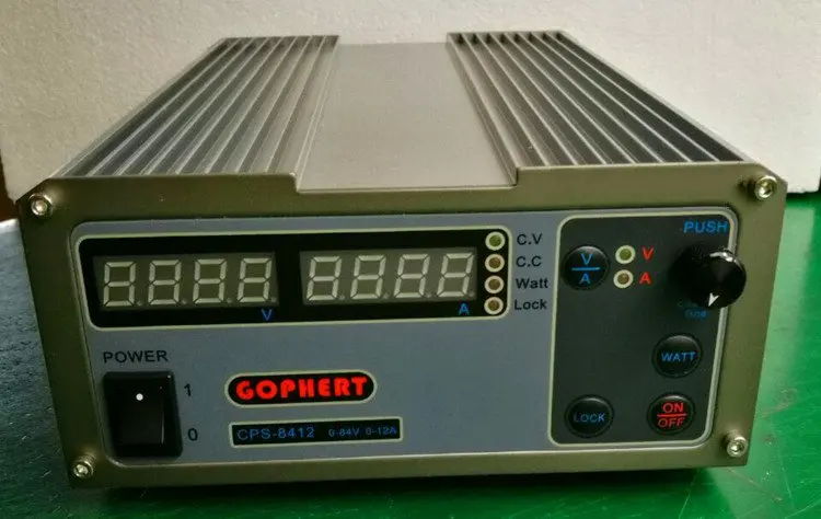 Gophert импульсный источник питания постоянного тока регулируемый выход 0 84 в 12