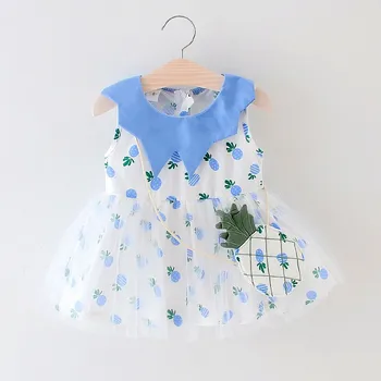 Summer Lovely Baby Girl Casual Tutu Dress Toddler Pineapple Pattern Sleeveless Cotton Dresses Outfits +Bag
Summer Lovely Baby Girl Casual Tutu Dress Toddler Pineapple Pattern Sleeveless Cotton Dresses Outfits +Bag