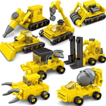 170pc City Engineering vehicles excavator Tractor truck Building Blocks set Compatible toy gift bricks Enlighten Children Toys
170pc City Engineering vehicles excavator Tractor truck Building Blocks set Compatible toy gift bricks Enlighten Children Toys