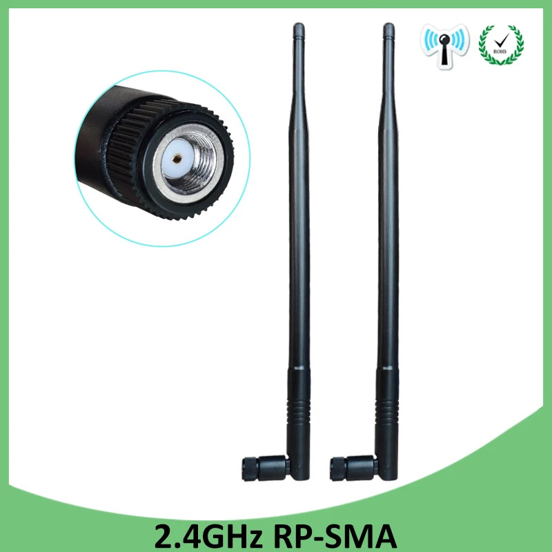 2PCS 2.4GHz RP-SMA Connector WiFi Antenna 12dBi 2.4G 50W High Gain Wireless Networking Aerial for Router Indoor Outdoor
2PCS 2.4GHz RP-SMA Connector WiFi Antenna 12dBi 2.4G 50W High Gain Wireless Networking Aerial for Router Indoor Outdoor