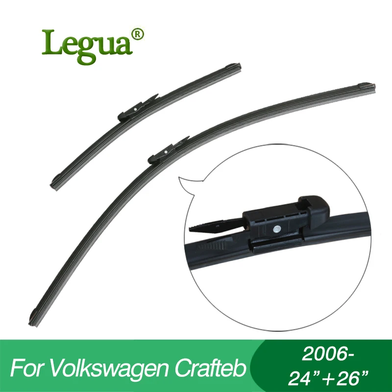 1 set Wiper blades for Volkswagen CRAFTER(2006-),24"+26",car wiper,Boneless wiper, windscreen, Car accessory
1 set Wiper blades for Volkswagen CRAFTER(2006-),24"+26",car wiper,Boneless wiper, windscreen, Car accessory