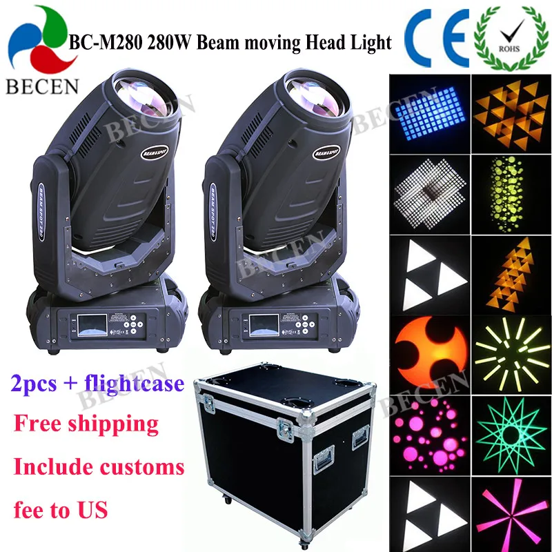Hot sale 2pcs/lot 10R 280w sharpy beam moving head light 3D spot beam wash 3in1 dj lighting for party disco with flightcase
Hot sale 2pcs/lot 10R 280w sharpy beam moving head light 3D spot beam wash 3in1 dj lighting for party disco with flightcase