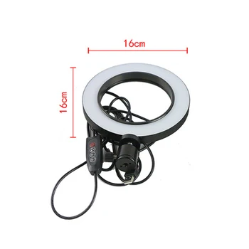 Dimmable LED Studio Camera Ring Light Mobile Video Light Selfie Ring Table Fill Light 
Dimmable LED Studio Camera Ring Light Mobile Video Light Selfie Ring Table Fill Light