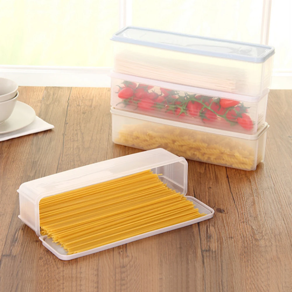 Noodle Storage Box Spaghetti Box Chopsticks spaghetti Boxes Refrigerator Food Container Drawer Kitchen Tool 30cm x 8.2cm x 8cm
Noodle Storage Box Spaghetti Box Chopsticks spaghetti Boxes Refrigerator Food Container Drawer Kitchen Tool 30cm x 8.2cm x 8cm