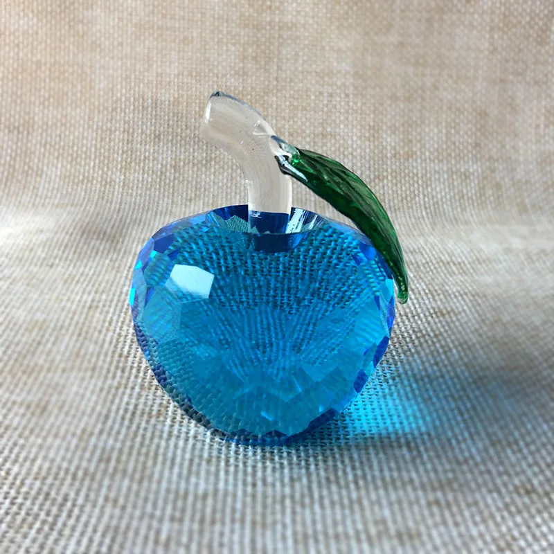Crystal Apple Paperweight Glass Crafts Gifts Home Decor Ornaments Figurines Christmas Wedding Souvenir Gift Miniature 9 Color
Crystal Apple Paperweight Glass Crafts Gifts Home Decor Ornaments Figurines Christmas Wedding Souvenir Gift Miniature 9 Color
