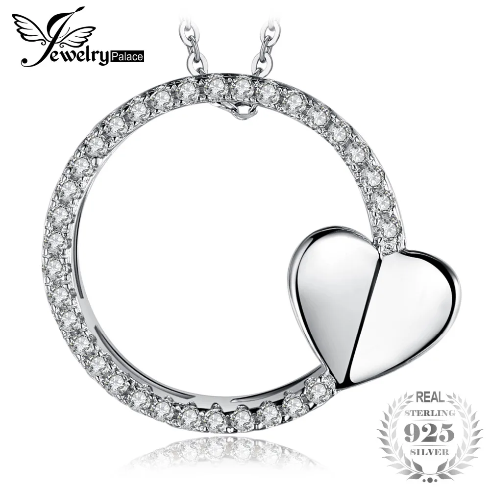 JewelryPalace Forever Love 0.3ct Cubic Zirconia Heart Pendant 100% 925 sterling silve Fashion Fine Jewelry Not Include the Chain
JewelryPalace Forever Love 0.3ct Cubic Zirconia Heart Pendant 100% 925 sterling silve Fashion Fine Jewelry Not Include the Chain