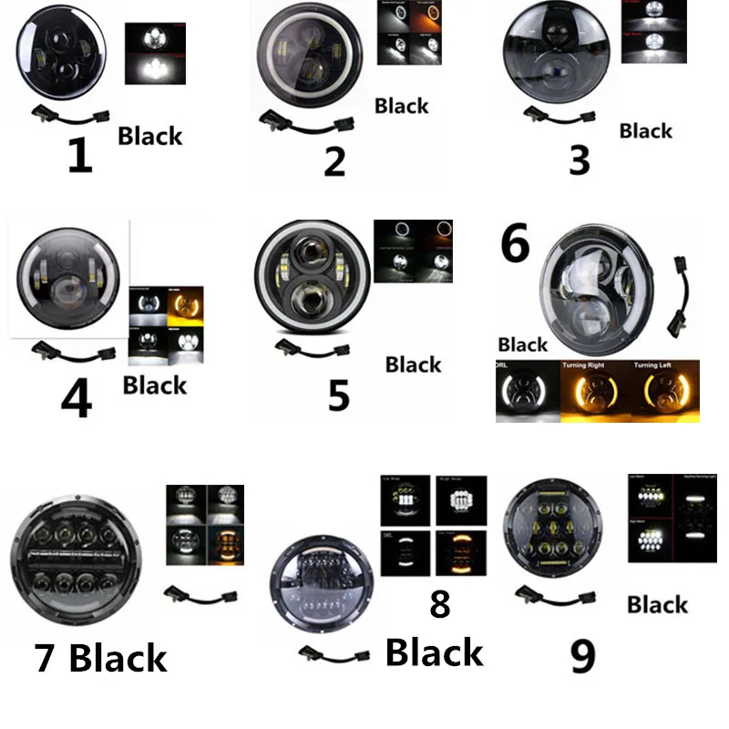 7 Inch moto for Harley LED Headlight DRL & Hi/Lo Beam Halo Ring Amber For Harley Davidson Motorcycle 
7 Inch moto for Harley LED Headlight DRL & Hi/Lo Beam Halo Ring Amber For Harley Davidson Motorcycle