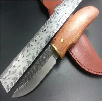 Brave Fighter Camping Hunting Knife 60HRC High-carbon Steel Jungle King Portable Tactical Fixed Knife Collection Knives Tools
Brave Fighter Camping Hunting Knife 60HRC High-carbon Steel Jungle King Portable Tactical Fixed Knife Collection Knives Tools
