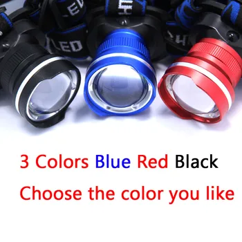 2000 Lumens XM-L T6 LED 3-Mode Zoomable Headlamp Headlight Flashlight Head Lamp Light by 18650 for Camping (Only Headlamp)
2000 Lumens XM-L T6 LED 3-Mode Zoomable Headlamp Headlight Flashlight Head Lamp Light by 18650 for Camping (Only Headlamp)