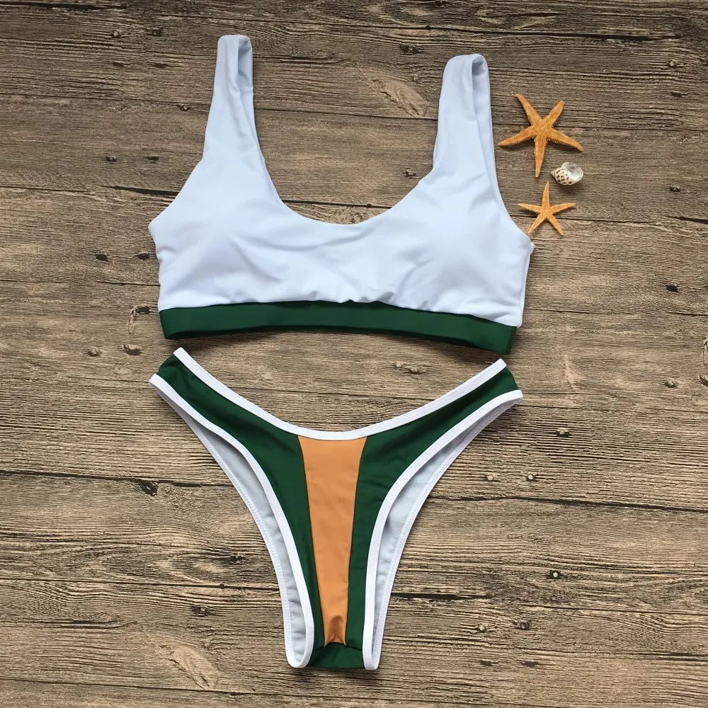 2019 Brand Sexy Swimwear Solid Bikini Women Swimsuit V Neck Bikinis Set Pants Adjust Bathing Suit Sport Style Biquini
2019 Brand Sexy Swimwear Solid Bikini Women Swimsuit V Neck Bikinis Set Pants Adjust Bathing Suit Sport Style Biquini