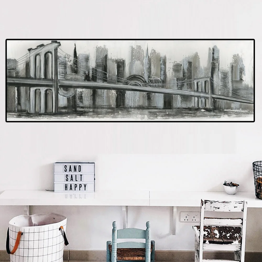 Modern City SKETCH Pop Art Canvas Painting Gray Color Abstract Bridge Posters And Prints Landscape Pictures For Living Room
Modern City SKETCH Pop Art Canvas Painting Gray Color Abstract Bridge Posters And Prints Landscape Pictures For Living Room