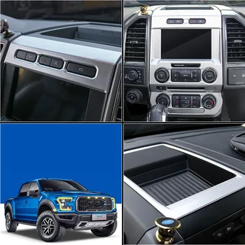 Matte Silver Center Console Frame & Dashboard Moudlings For Ford Raptor 2016 2017 AAA049
Matte Silver Center Console Frame & Dashboard Moudlings For Ford Raptor 2016 2017 AAA049