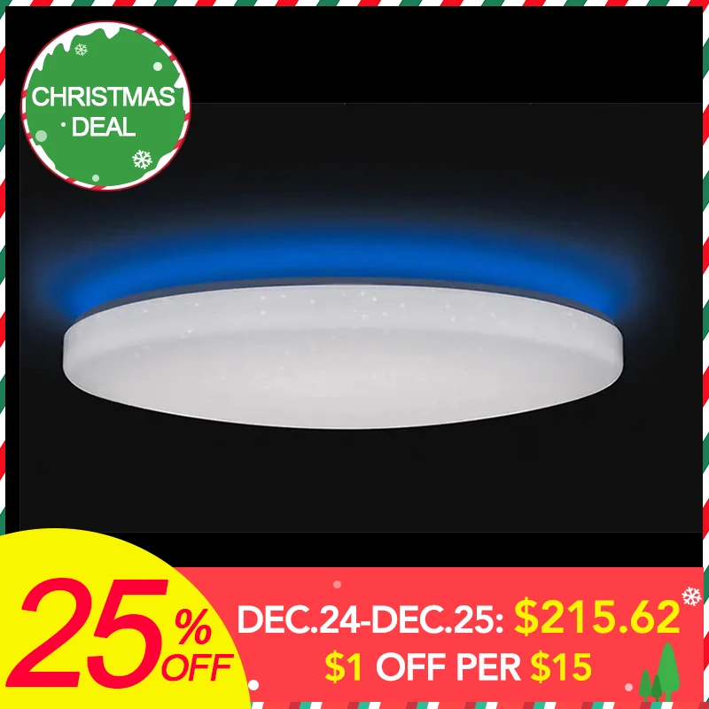 Yeelight JIAOYUE YLXD02YL 650 WiFi / bluetooth / APP Smart Control Surrounding Ambient Lighting LED Ceiling Light
Yeelight JIAOYUE YLXD02YL 650 WiFi / bluetooth / APP Smart Control Surrounding Ambient Lighting LED Ceiling Light