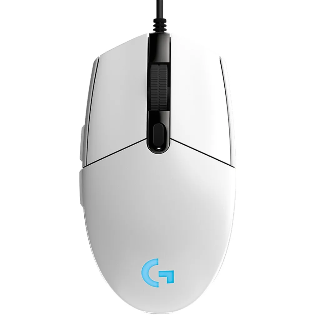 Проводная игровая мышь Logitech G102 8000DPI 6 программируемых кнопок оптическая RGB для