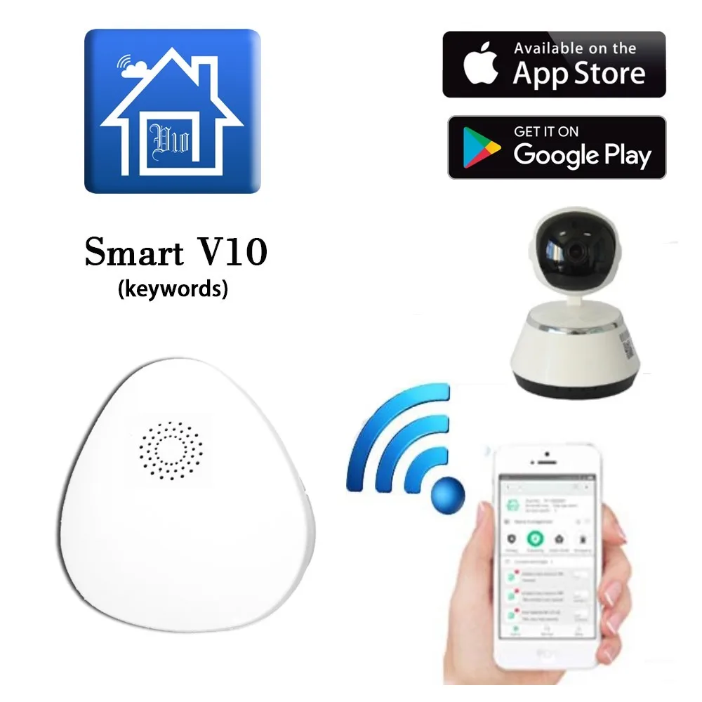 Yobang Security Smart WiFi Alarm System App Control by IOS Android Smartphone with PIR Motion Sensor Door Contact Sensor Alarm
Yobang Security Smart WiFi Alarm System App Control by IOS Android Smartphone with PIR Motion Sensor Door Contact Sensor Alarm
