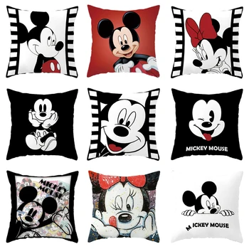 Black Cream White Pillowsham Soft Cartoon Mickey Minnie Mouse Boys Girls Pillowcases Cushion Cover 45x45cm Bed Sofa Pillow Cover
Black Cream White Pillowsham Soft Cartoon Mickey Minnie Mouse Boys Girls Pillowcases Cushion Cover 45x45cm Bed Sofa Pillow Cover