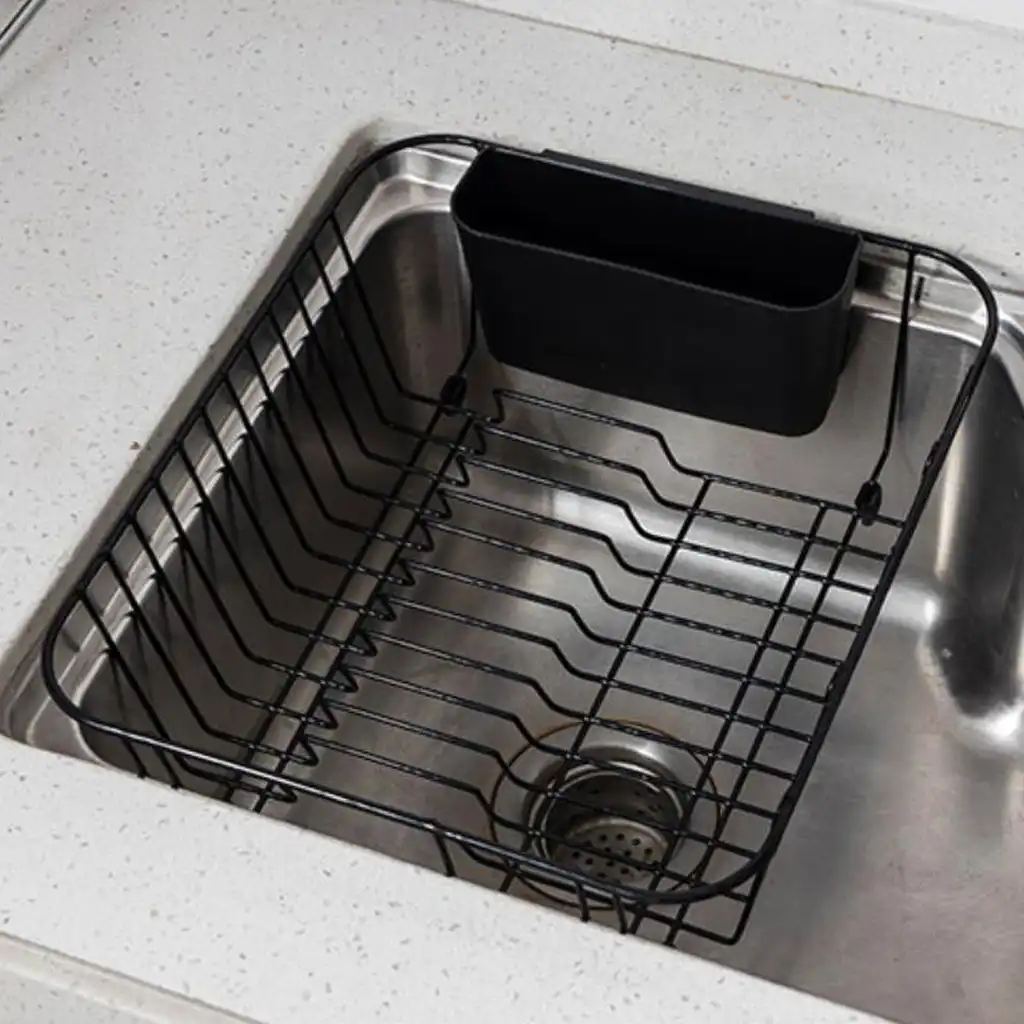 Expandable Dish Drying Rack Over The Sink Sink Dish Drainer