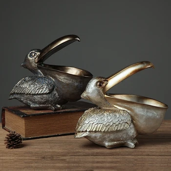 European Style Resin Pelicans Toucan Jewelry Box creative living room wine cabinet Animal Storage Boxes Home Decoration
European Style Resin Pelicans Toucan Jewelry Box creative living room wine cabinet Animal Storage Boxes Home Decoration