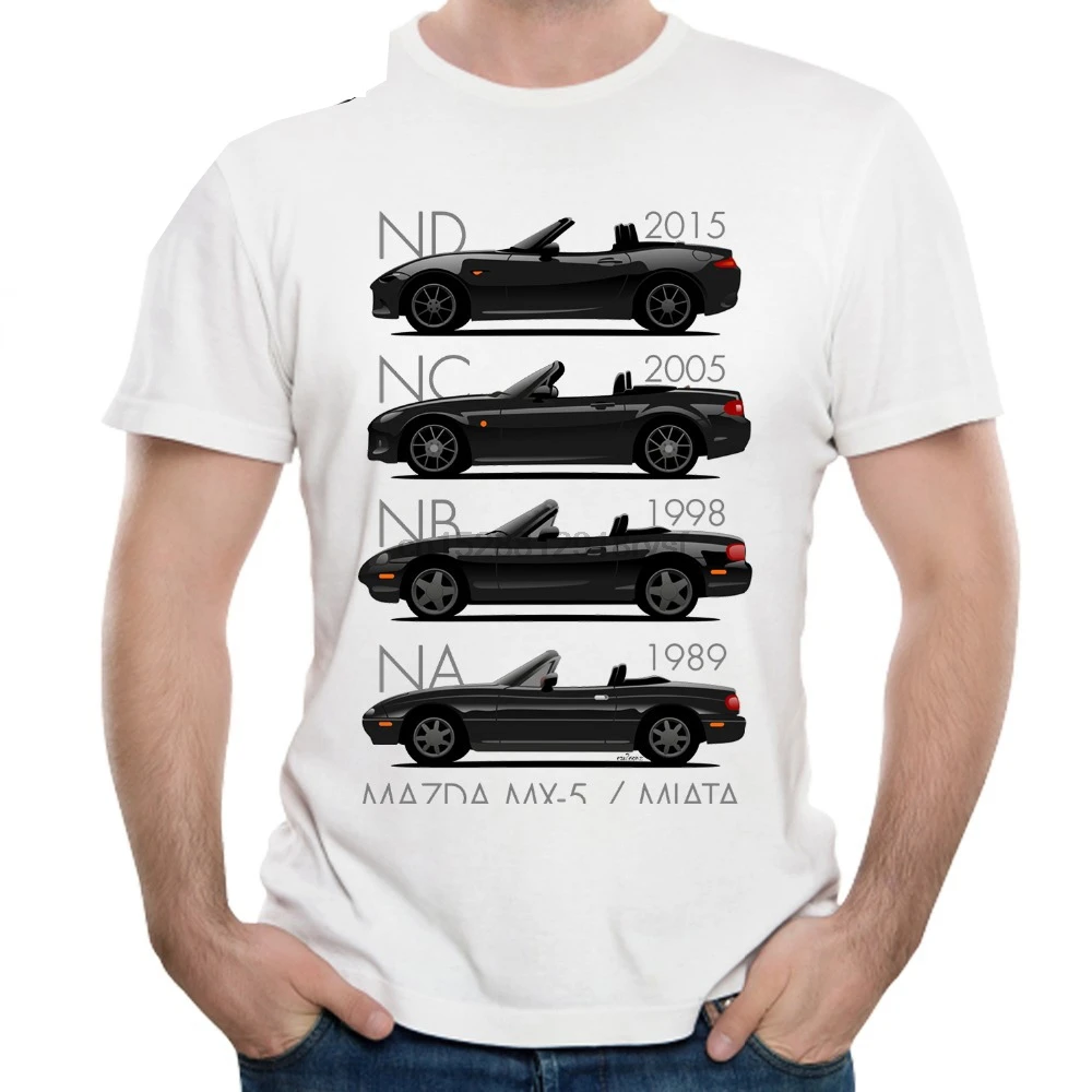 3D Print Men Mazda MX5 Evolution Black Car T Shirt Big Size Car Shift Awesome Camiseta
3D Print Men Mazda MX5 Evolution Black Car T Shirt Big Size Car Shift Awesome Camiseta