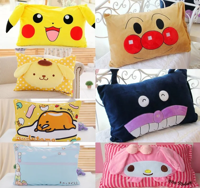plush rectangle pillowcase cartoon san-x Sumikko Gurashi corner biological my melody pom pom purin pudding dog gudetama egg 1pc
plush rectangle pillowcase cartoon san-x Sumikko Gurashi corner biological my melody pom pom purin pudding dog gudetama egg 1pc