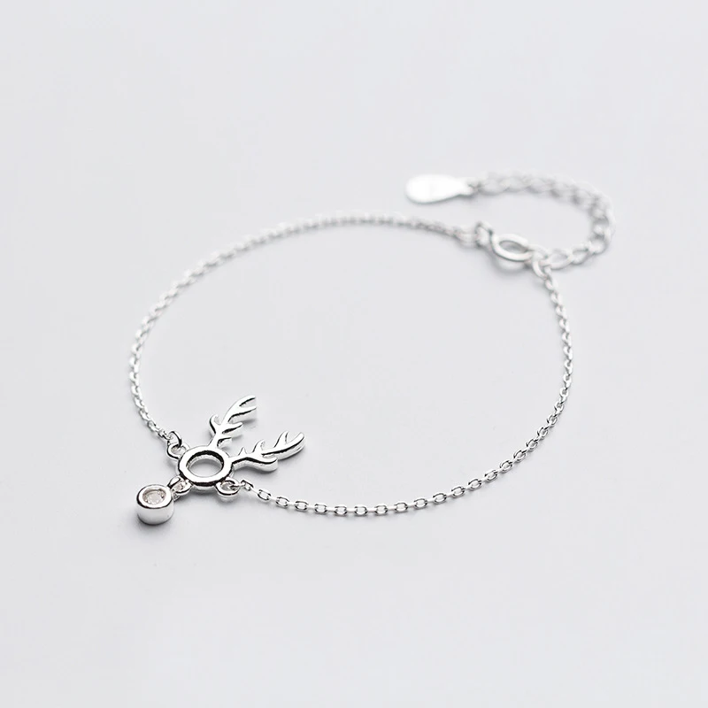 MloveAcc 925 Sterling Silver New Designer Bracelet Fashion Christmas Animal Elk Bracelets for Girlfriend Gift
MloveAcc 925 Sterling Silver New Designer Bracelet Fashion Christmas Animal Elk Bracelets for Girlfriend Gift