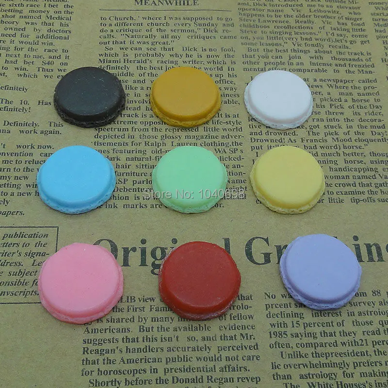 10pcs/lot Flat back resin colorful Macaron cookie 24mm kawaii Cabochons Scrapbook for DIY phone case decoration
10pcs/lot Flat back resin colorful Macaron cookie 24mm kawaii Cabochons Scrapbook for DIY phone case decoration