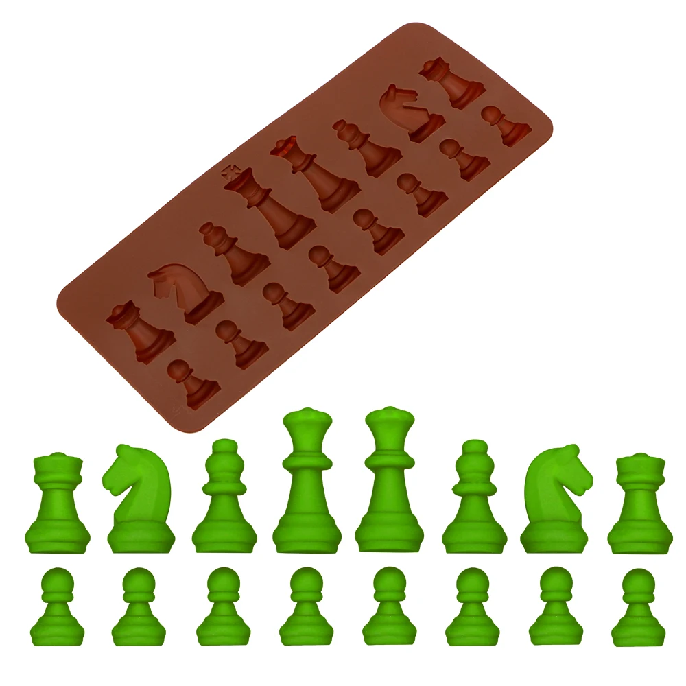 ITIMO Kitchen Accessories Decoration Tools Ice Sugar Cake Mould Silicone Chess Shaped Chocolate Mold
ITIMO Kitchen Accessories Decoration Tools Ice Sugar Cake Mould Silicone Chess Shaped Chocolate Mold