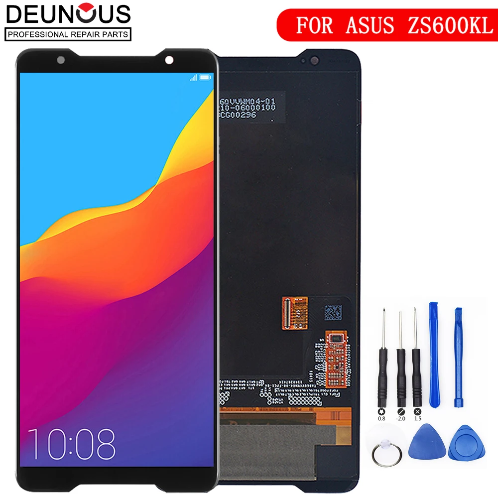 New 6 inch For ASUS ROG Phone ZS600KL LCD Display Screen+Touch Panel Digitizer For ZS600KL AMOLED Display Assembly
New 6 inch For ASUS ROG Phone ZS600KL LCD Display Screen+Touch Panel Digitizer For ZS600KL AMOLED Display Assembly
